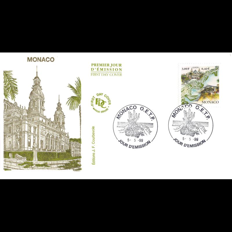FDC JF - Europa 99 (2 env.), oblit 5/5/99