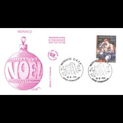 FDC JF - Noël 1999, oblit...