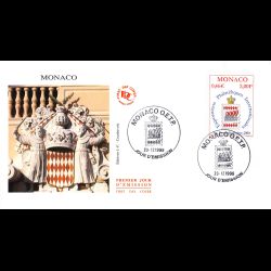 FDC JF - Exposition "Monaco 2000", oblit 23/12/99