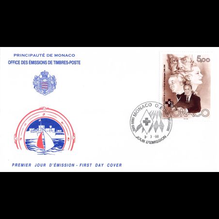 FDC - Croix-Rouge 98, oblit 3/3/98