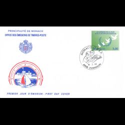 FDC - Académie de la Paix, oblit 19/3/98