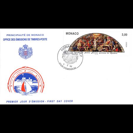 FDC - Europa 98, Sainte Dévote, oblit 6/5/98