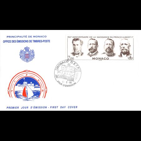 FDC - Prince Albert 1er, oblit 6/5/98