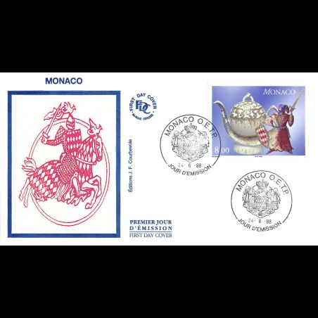 FDC JF - Porcelaine d'art, oblit 24/6/98