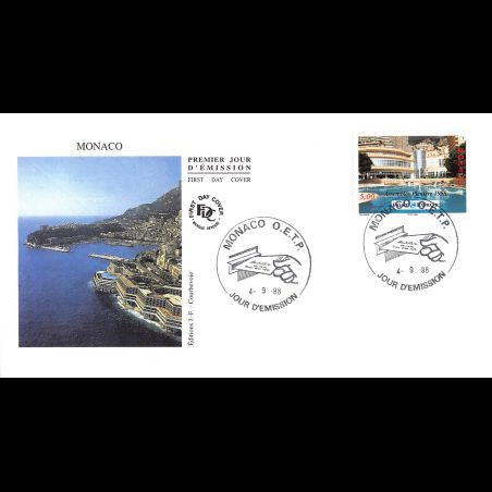 FDC JF - Assemblée Post Europ, oblit 4/9/98