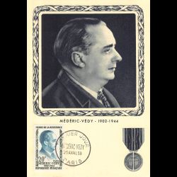 Carte maximum - n° 1200 -...