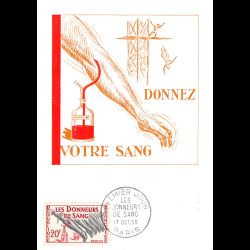 Carte maximum - n° 1220 -...