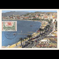 Carte maximum - n° 1244 -...