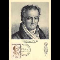 Carte maximum - n° 1142 -...