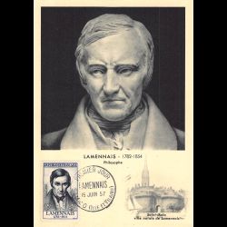 Carte maximum - n° 1111 -...