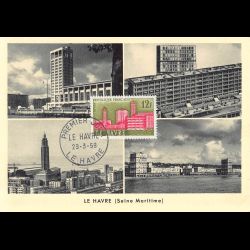 Carte maximum - n° 1152 -...