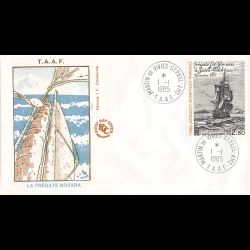 FDC - La frégate Novara -...