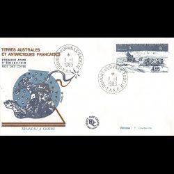 FDC - Le traîneau à chiens...