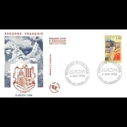 Andorre Français - FDC...
