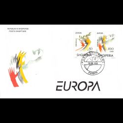 Albanie v2 - FDC Europa 1995