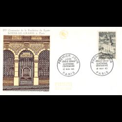 FDC JF - IV centenaire du...