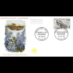 FDC JF - Le Bathyscaphe...