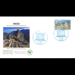 FDC - UNESCO 2008 - Machu...