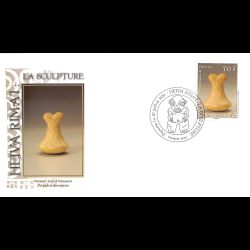 FDC - Heiva - sculptures (3...