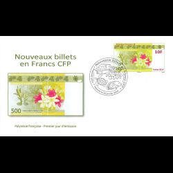 FDC - Nouveaux billets en...