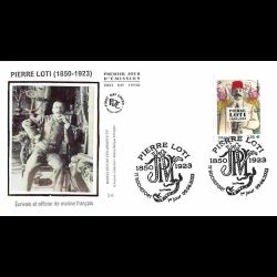 FDC soie - Pierre Loti,...