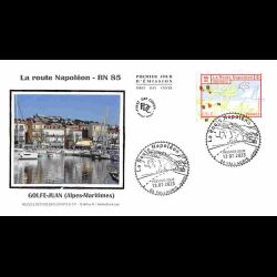 FDC soie - La route...