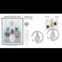 FDC soie - 125 ans de la...