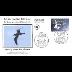 FDC soie - La terre et les...