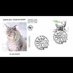 FDC JF - Europa 2021. Faune...