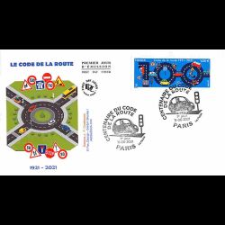 FDC JF - Centenaire code de...