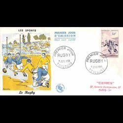 FDC - Les sports, rugby -...