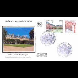 FDC soie - 89e congrès FFAP...