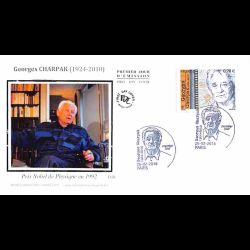FDC soie - Georges Charpak,...