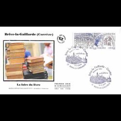 FDC soie - Foire du livre -...