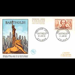FDC JF -  Bartholdi,...