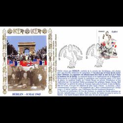FDC AMIS - 70e anniv. du 8...