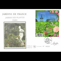 FDC GF soie - Bloc jardin...