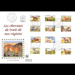 FDC GF soie - Carnet...