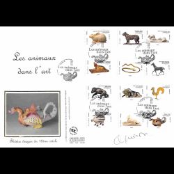 FDC GF soie -  Carnet les...