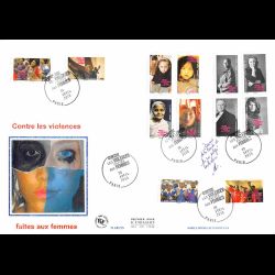 FDC GF soie - Carnet adh...