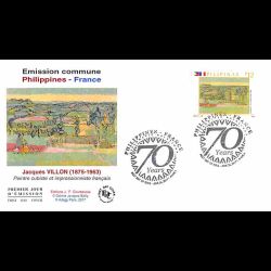 FDC JF - France Philippines...