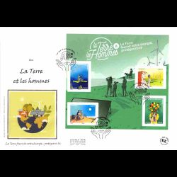 FDC GF soie - Bloc la terre...