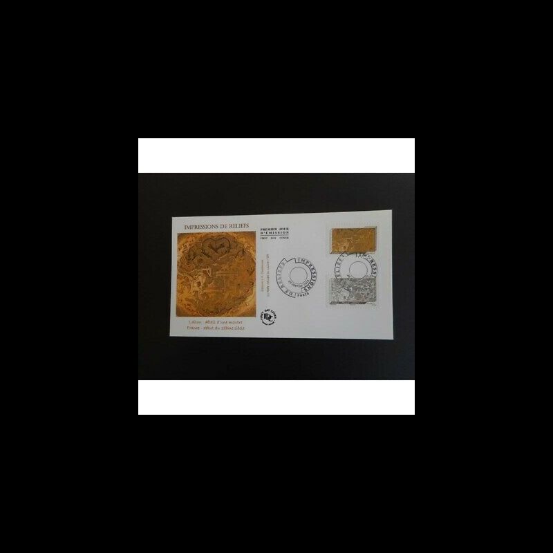 FDC - Impressions de reliefs, Laiton, oblit 20/1/2012 Paris