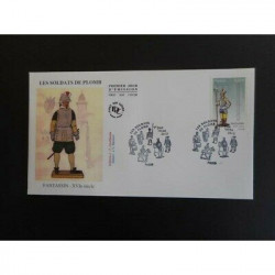 FDC - Les soldats de plombs, Fantassin XVIe siècle, oblit 10/6/2012 Paris