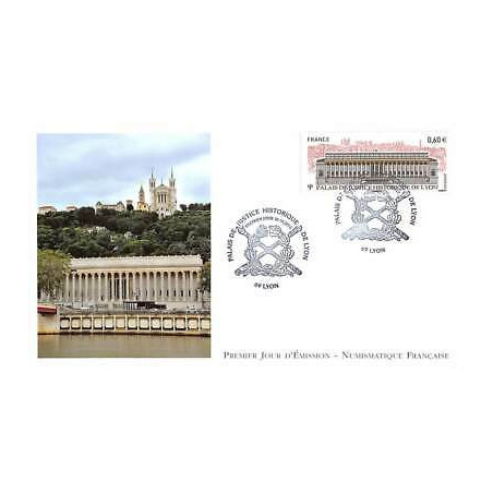 FDC LNF - Palais de Justice de Lyon, oblit 26/10/2012