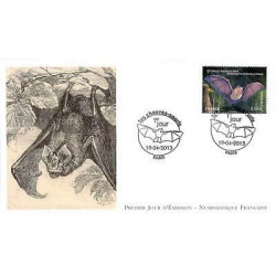 FDC LNF - Les chauves-souris, grand Rhinolophe, oblit 19/4/13 Paris