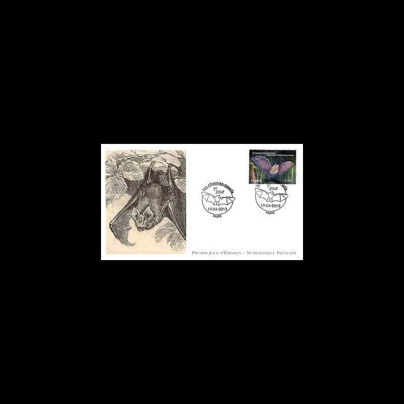 FDC LNF - Les chauves-souris, grand Rhinolophe, oblit 19/4/13 Paris