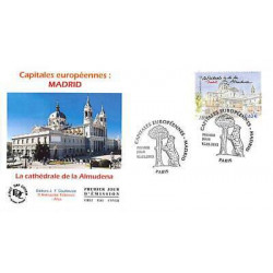FDC - Madrid, la Cathédrale de la Almudena, oblit 15/3/13 Paris