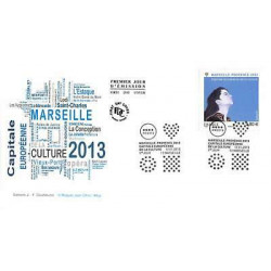 FDC - Marseille provence 2013, oblit 12/1/13 Marseille