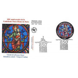 FDC - 850e anniversaire Notre-Dame de Paris (4715), oblit 19/1/13 Paris